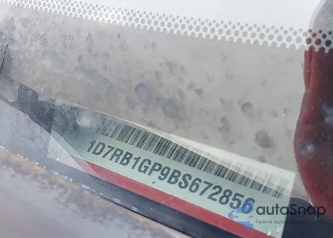 2011 Ram Ram 1500 Slt z USA, uszkodzony, nr VIN 1D7RB1GP9BS672856